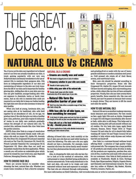 The Great Debate - Natural Oils Vs Creams