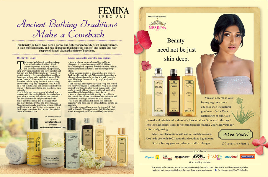 Ancient Bathing Traditions Feauture - Femina 2017