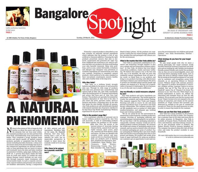 A Natural Phenomenon | Bangalore Spotlight_29_03_2015