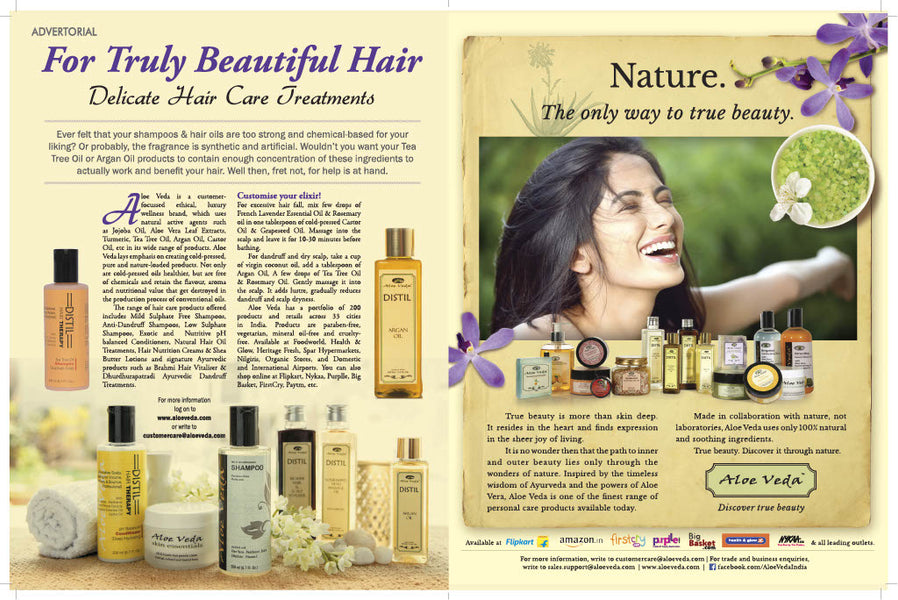 Advertorial Femina - For truly Beautiful Hair