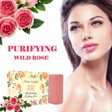 Load image into Gallery viewer, Moisturizing Bathing Bar - Wild Rose with Basil Extracts