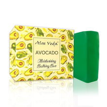 Load image into Gallery viewer, Moisturizing Bathing Bar - Avocado with Cucumber Gel