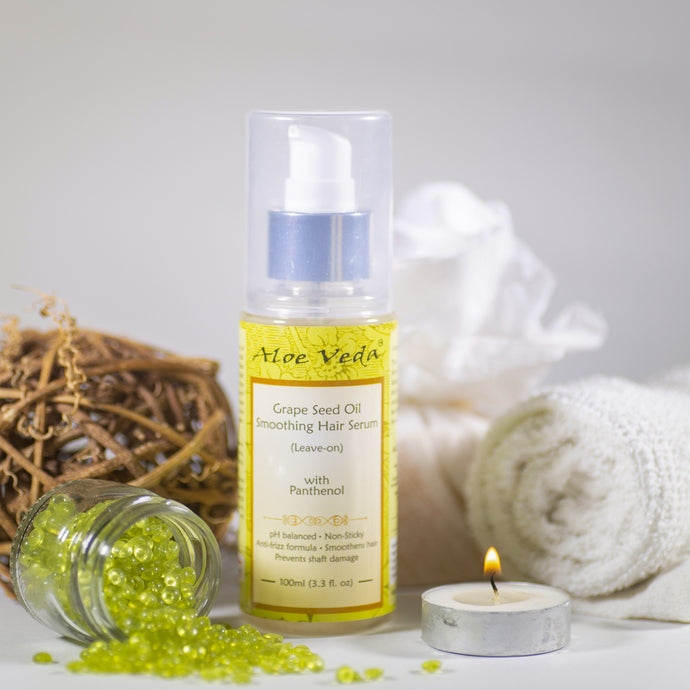 Grape Seed Oil Smoothing Hair Serum (Leave-On)