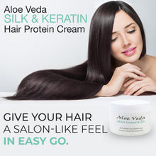 Load image into Gallery viewer, Silk &amp; Keratin Hair Protein Cream