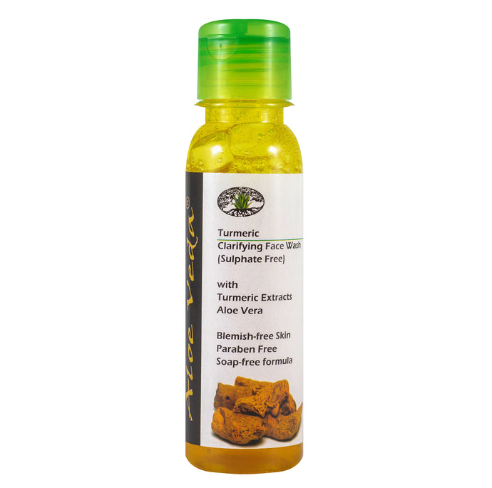Turmeric Clarifying Face Wash - Sulphate Free, Herbal
