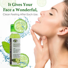 Load image into Gallery viewer, Tulsi &amp; Cucumber Refreshing Face Wash - Sulphate Free, Herbal