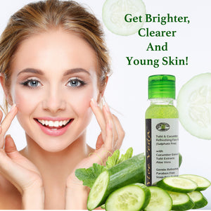 Tulsi & Cucumber Refreshing Face Wash - Sulphate Free, Herbal