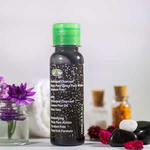 Activated Charcoal Deep Pore Detox Face Wash - Sulphate Free
