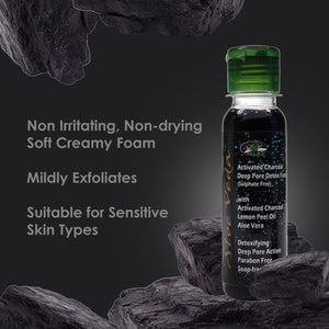 Activated Charcoal Deep Pore Detox Face Wash - Sulphate Free