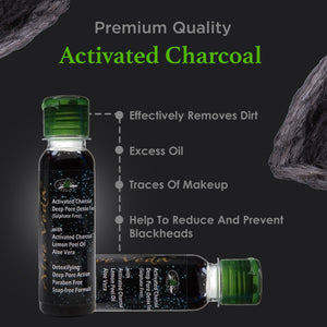 Activated Charcoal Deep Pore Detox Face Wash - Sulphate Free