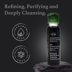 Activated Charcoal Deep Pore Detox Face Wash - Sulphate Free