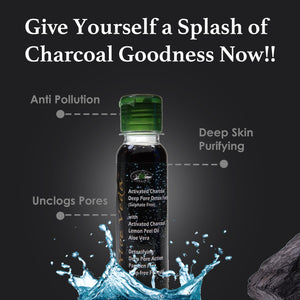 Activated Charcoal Deep Pore Detox Face Wash - Sulphate Free