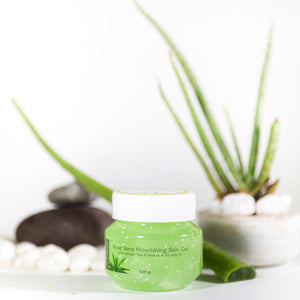 Nourishing Aloe Vera Gel (with Green Tea Extracts & Vitamin E beads)