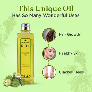 Cold Pressed Castor Oil (Hexane Free)