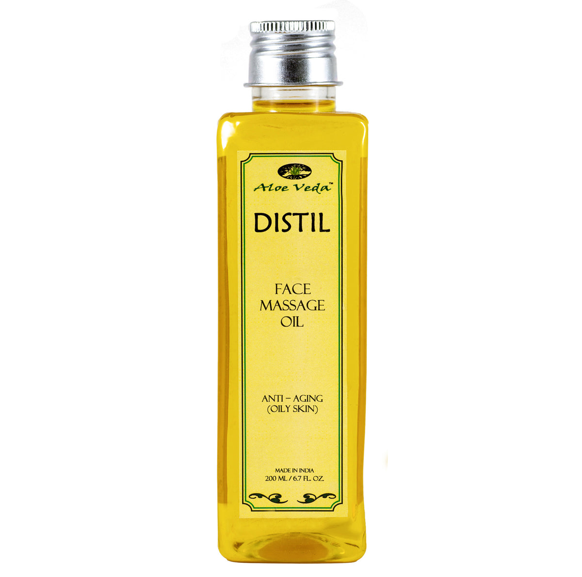 Face Massage Oil Anti Aging (Oily Skin) Aloe Veda