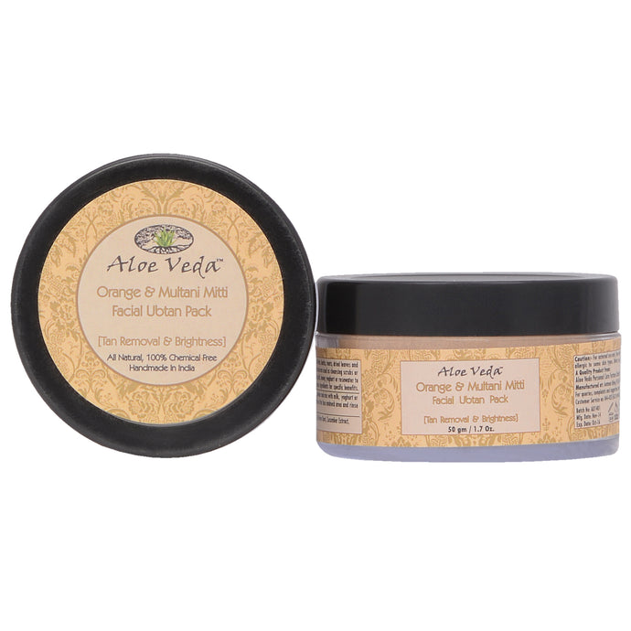 Orange & Multani Mitti Ubtan (tan removal & brightness)