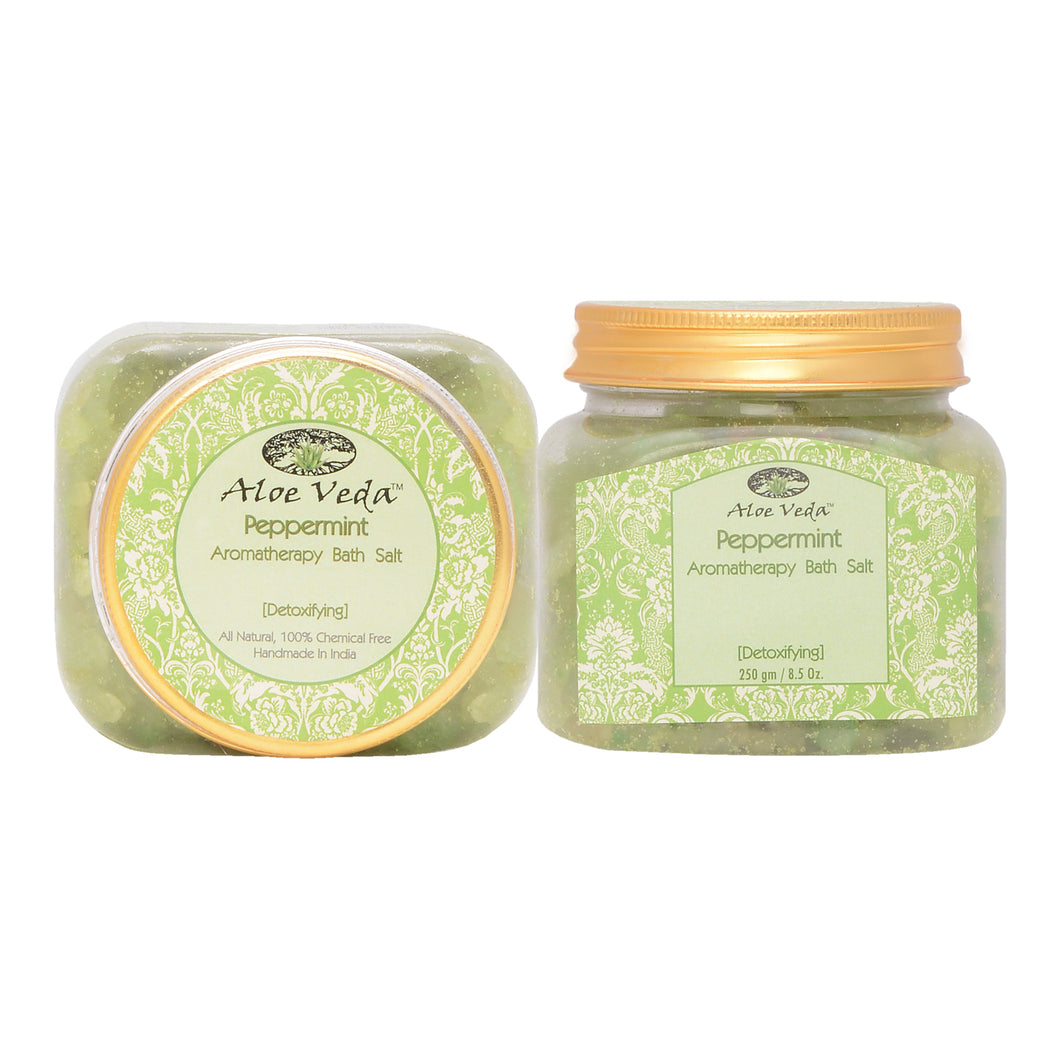 Aromatherapy Bath Salt - Peppermint (detoxifying)