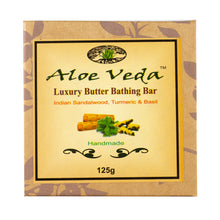 Load image into Gallery viewer, Luxury Butter Bar - Sandalwood &amp; Turmeric 125g