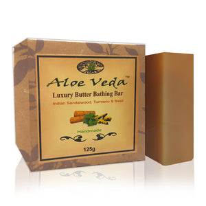 Luxury Butter Bar - Sandalwood & Turmeric 125g